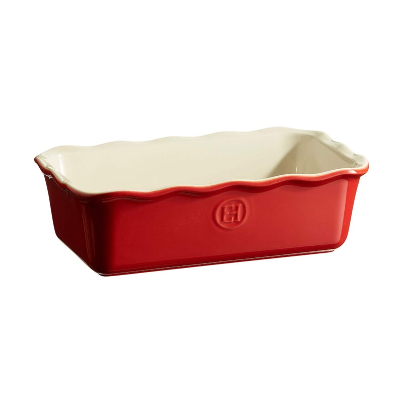 Emile Henry Modern Classic Loaf Pan, 1.4qt, Rouge - Image 1
